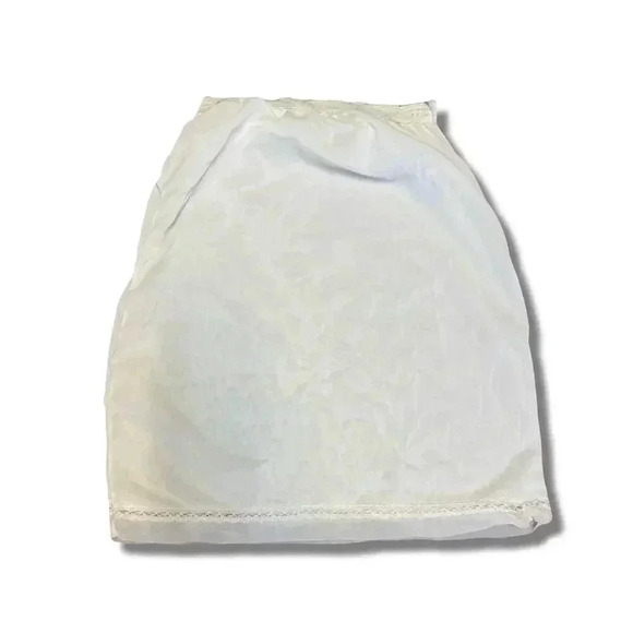 Vintage Jodie Arden Girls White Full Slip Size 10 Lace Trim - Picture 1 of 4